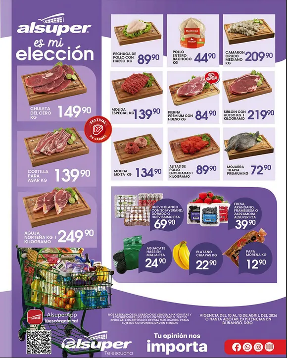 Catálogo de Alsuper Ofertas 10 de abril al 13 de abril 2026 - Pagina 1