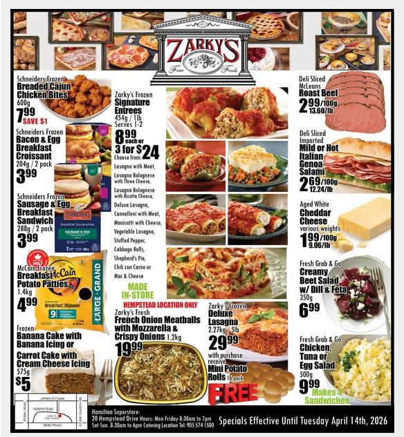Zarky's Sales from April 8 to April 14 2026 - flyer page 