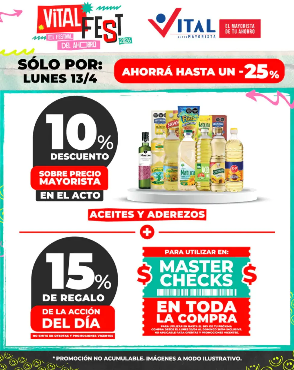 Ofertas de Ofertas Vital  13 de abril al 13 de abril 2026 - Página 1 del catálogo