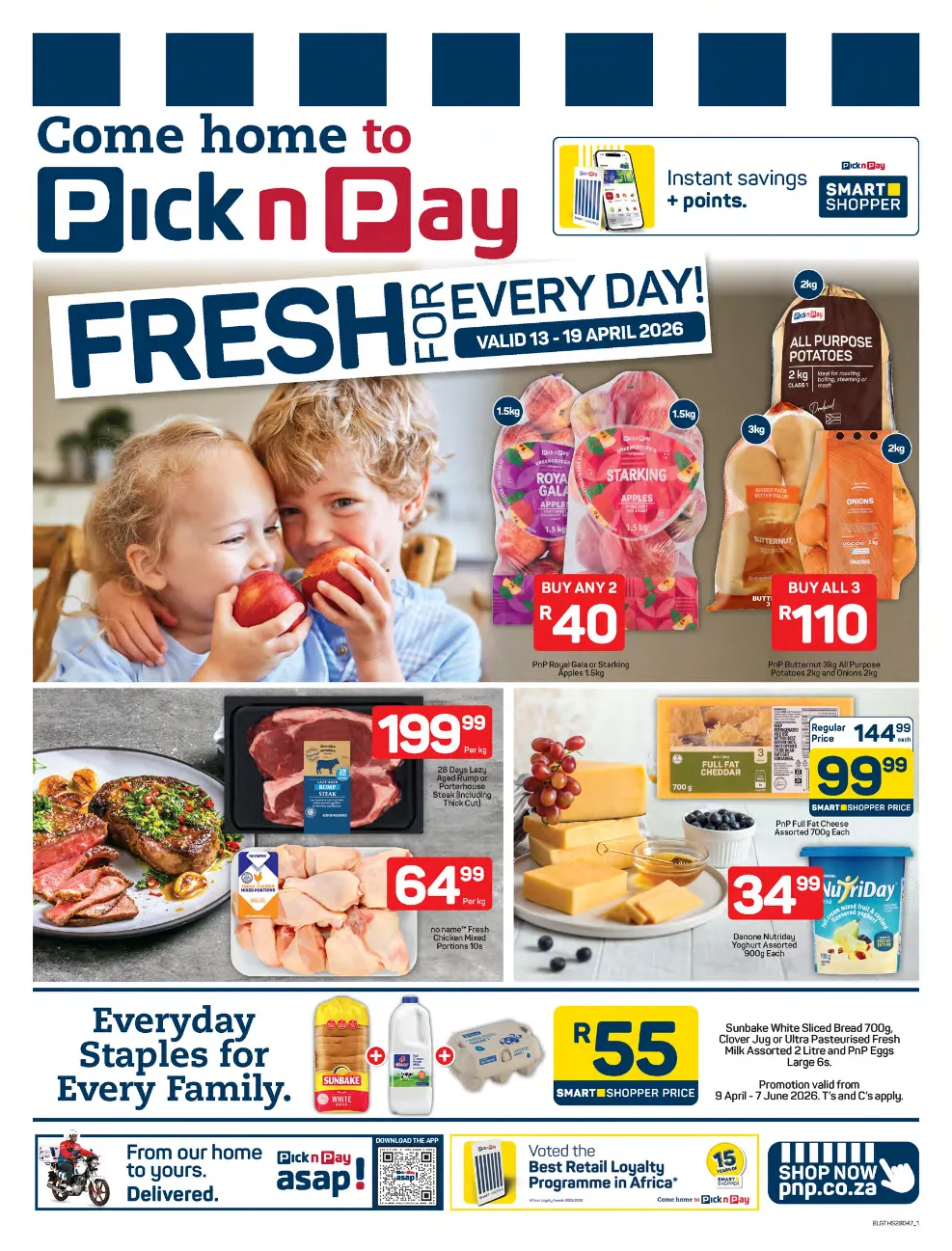 Pick n Pay Sales from 13 April to 19 April 2026 - Catalogue Page 1