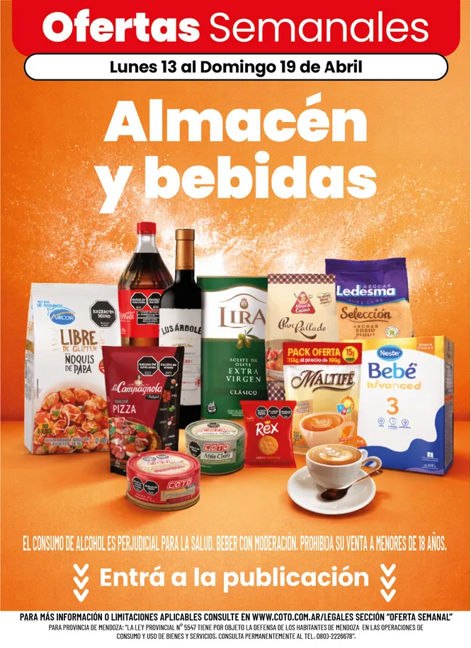 Ofertas de Coto Ofertas 13 de abril al 19 de abril 2026 - Página 1 del catálogo