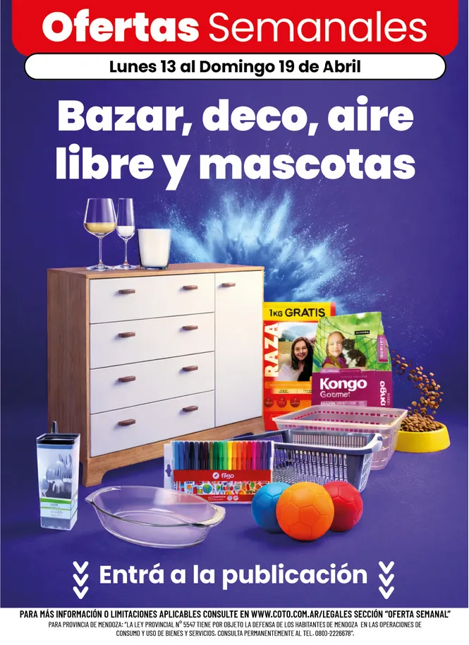 Ofertas de Coto Ofertas 13 de abril al 19 de abril 2026 - Página 1 del catálogo