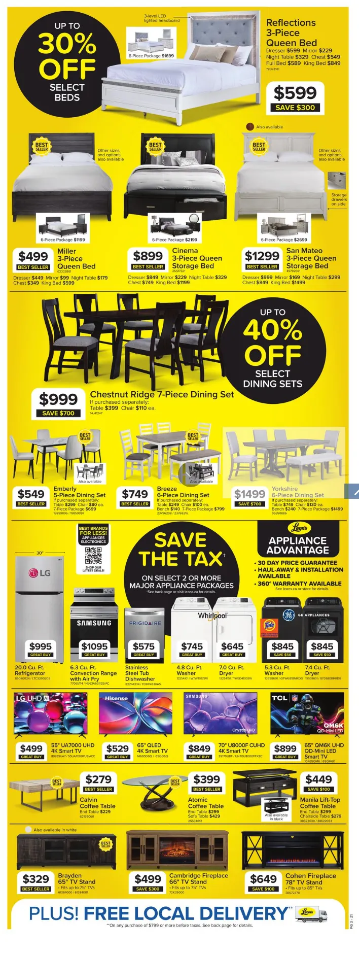 Leon's Sales from April 9 to April 15 2026 - flyer page 3