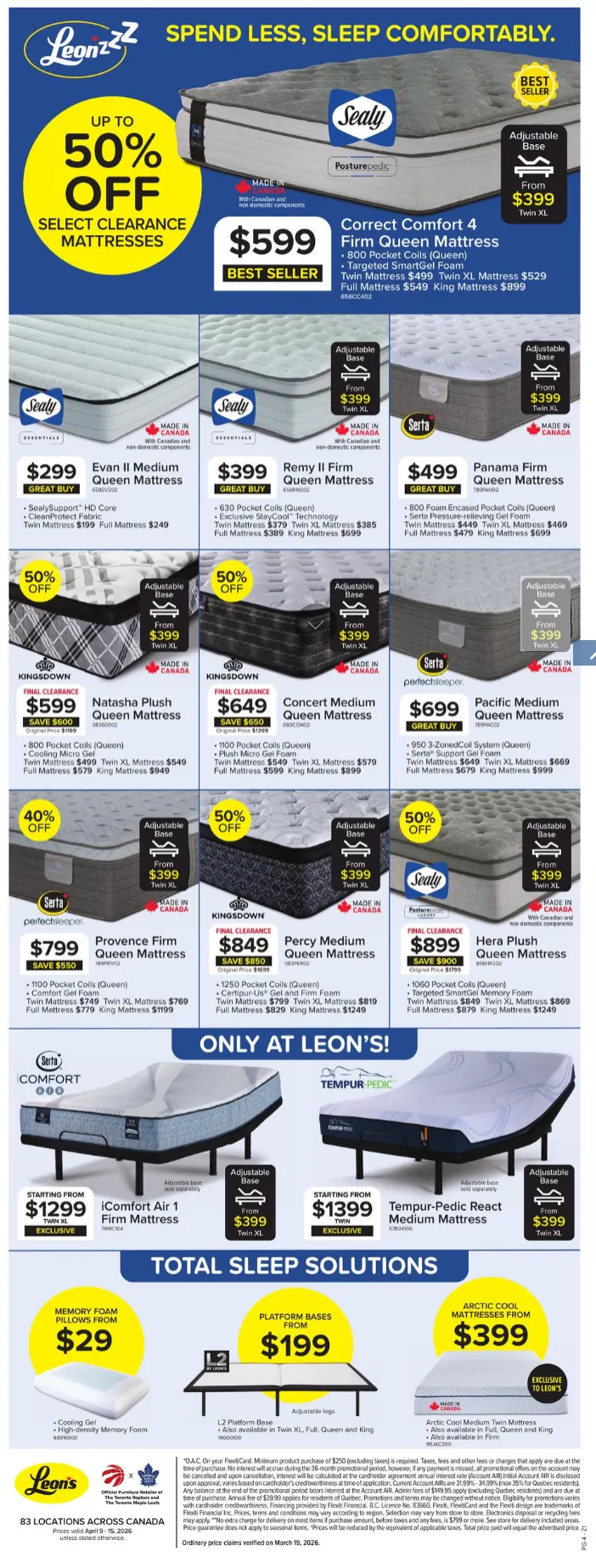 Leon's Sales from April 9 to April 15 2026 - flyer page 4