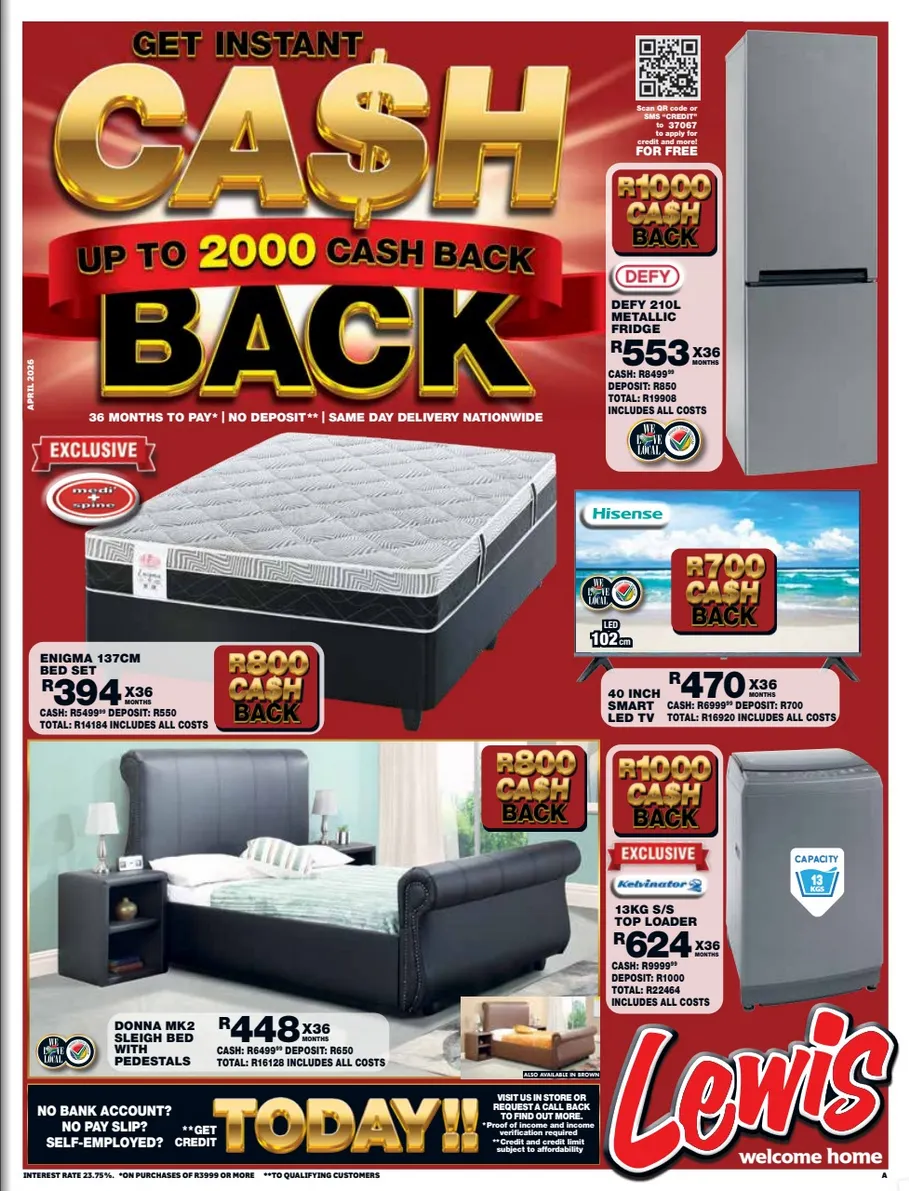 Lewis Sales from 13 April to 10 May 2026 - Catalogue Page