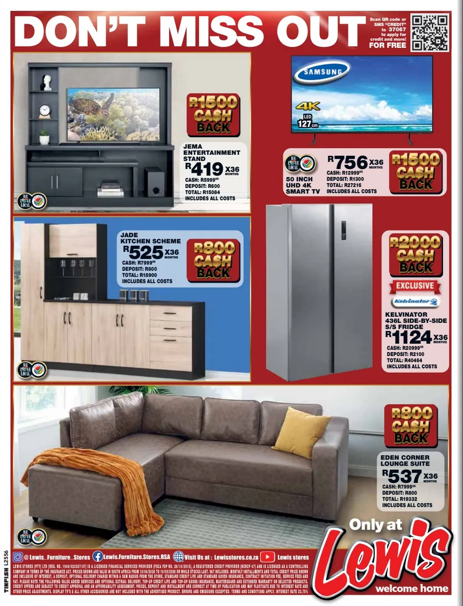 Lewis Sales from 13 April to 10 May 2026 - Catalogue Page 3