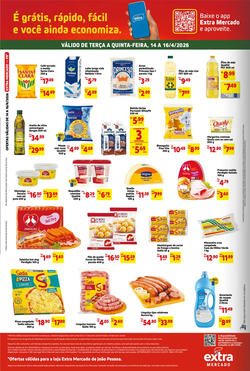 Encarte de Folhetos Extra  14 de abril até 16 de abril 2026 - Pagina 2