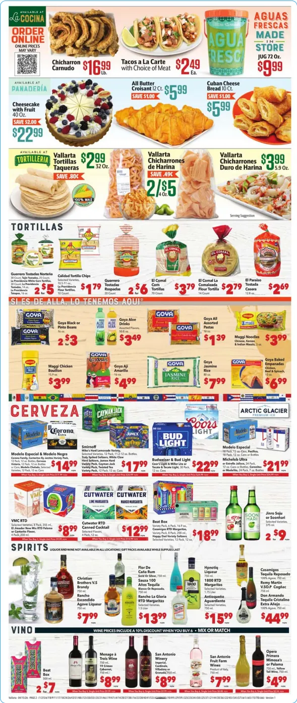 Weekly ad  Vallarta Sales from April 15 to April 21 2026 - Page 6