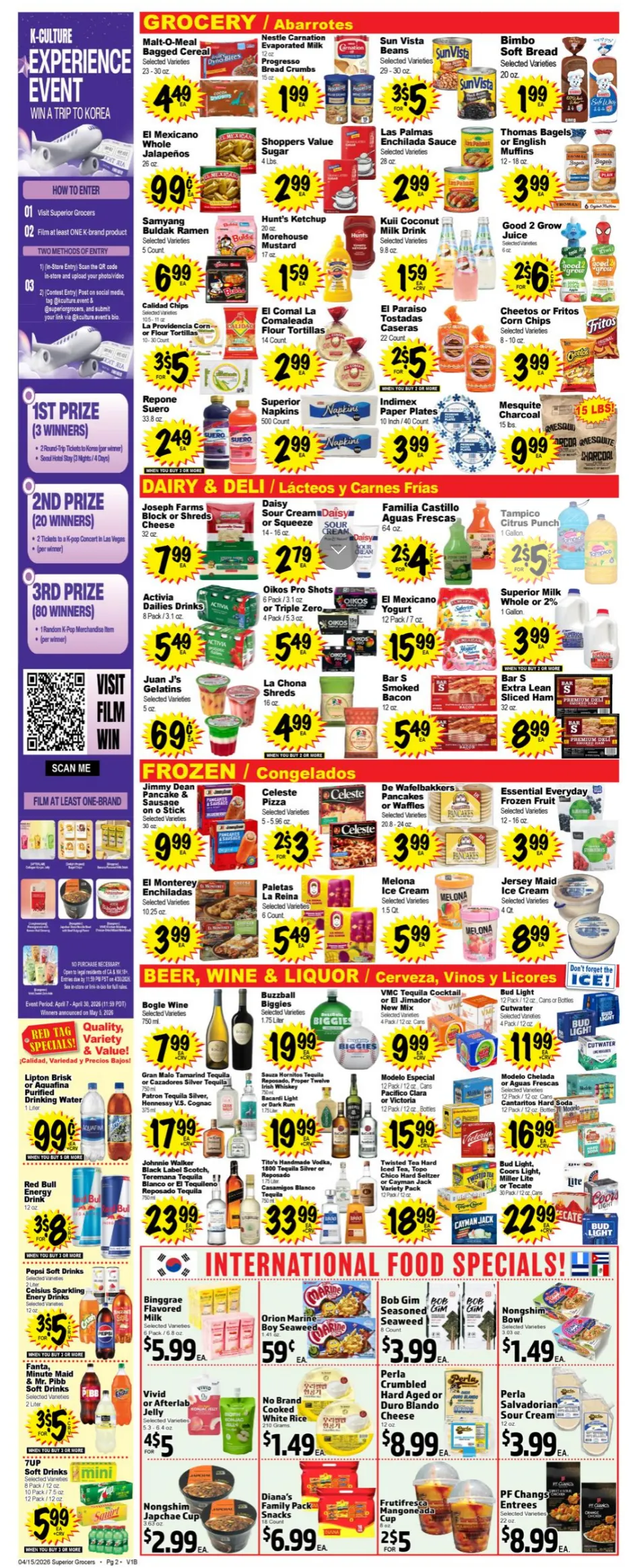 Weekly ad Superior Grocers Sales from April 15 to April 21 2026 - Page 2