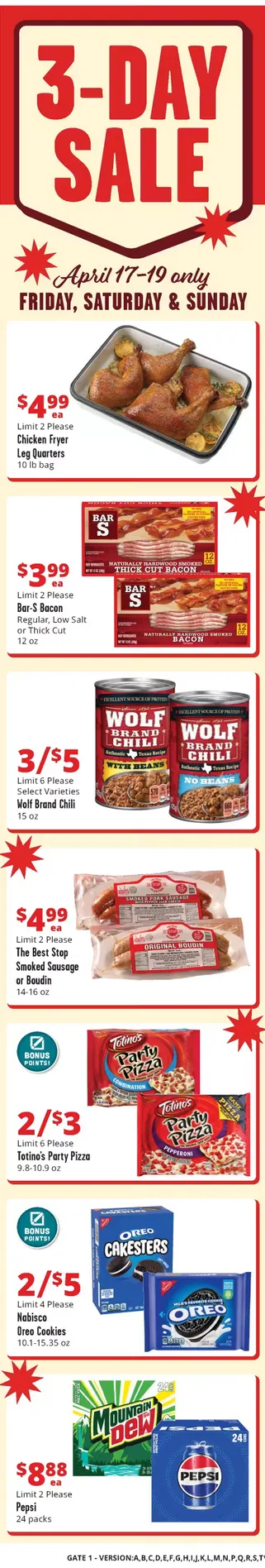 Weekly ad Brookshire Brothers  Sales from April 15 to April 21 2026 - Page 3