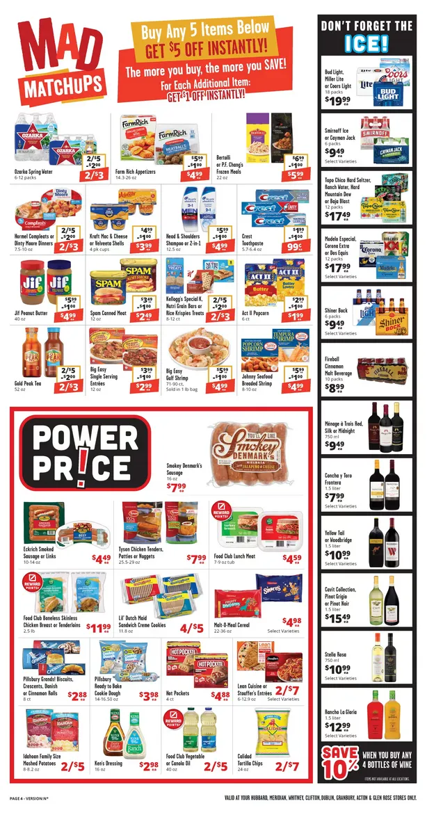 Weekly ad Brookshire Brothers  Sales from April 15 to April 21 2026 - Page 4