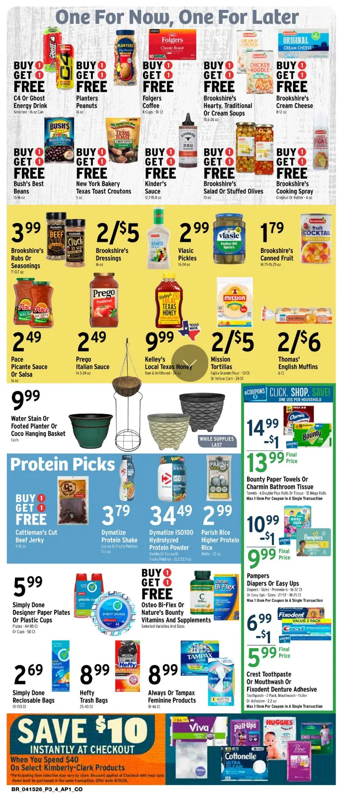 Weekly ad Brookshires Sales from April 15 to April 21 2026 - Page 3