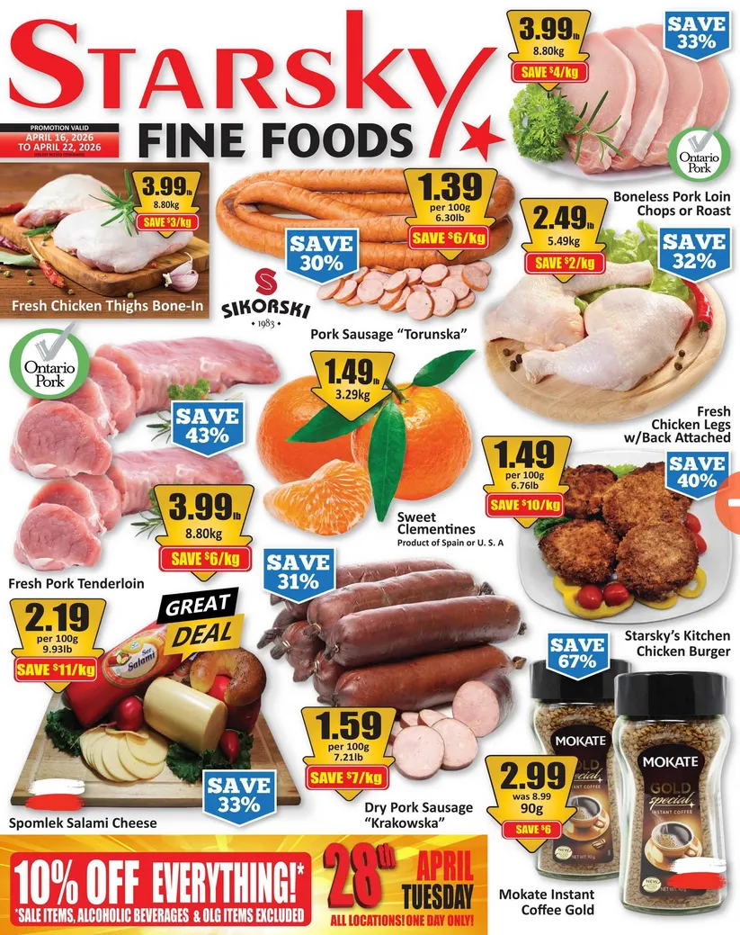  Starsky Sales from April 16 to April 22 2026 - flyer page 1