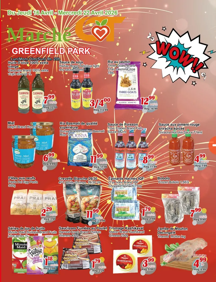 Marche C&T Sales from April 16 to April 22 2026 - flyer page 1