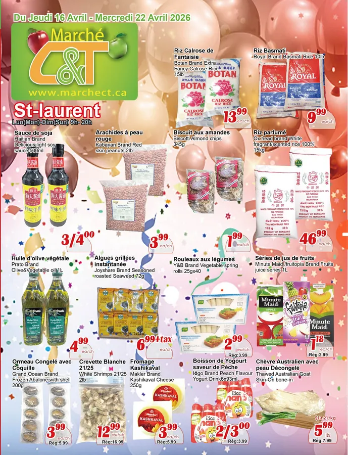 Marche C&T Sales from April 16 to April 22 2026 - flyer page