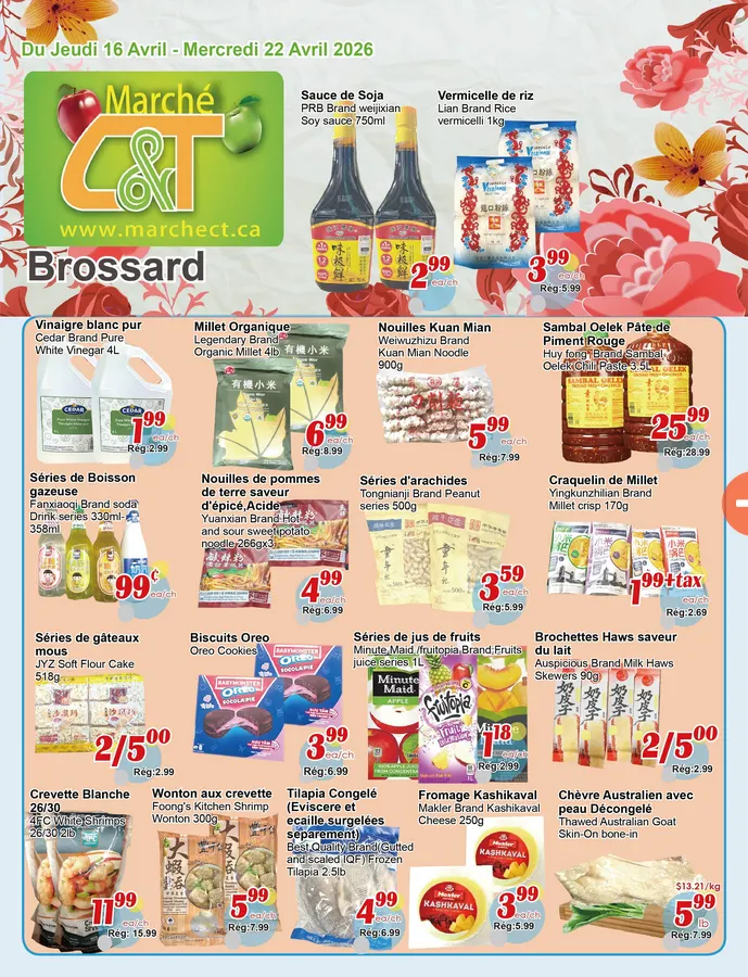 Marche C&T Sales from April 16 to April 22 2026 - flyer page