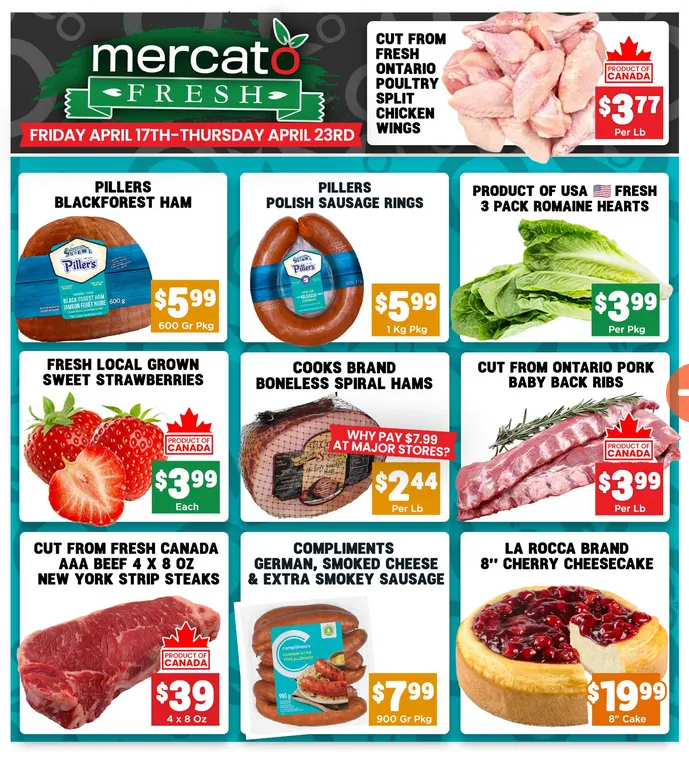  Mercato Fresh Sales from April 17 to April 23 2026 - flyer page 1