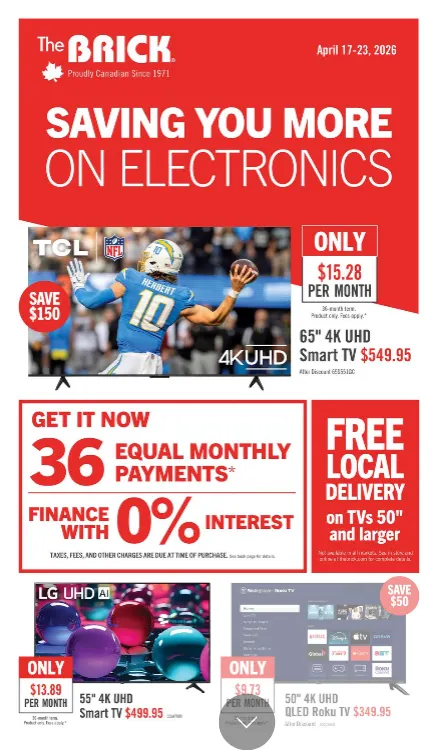 The Brick Sales from April 17 to April 23 2026 - flyer page 1