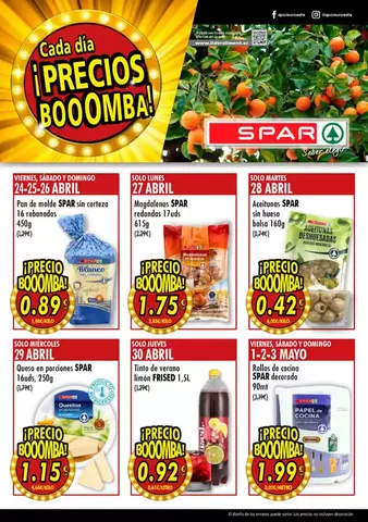 Catálogo de SPAR Ofertas 24 de abril al 3 de mayo 2026 - Página 1