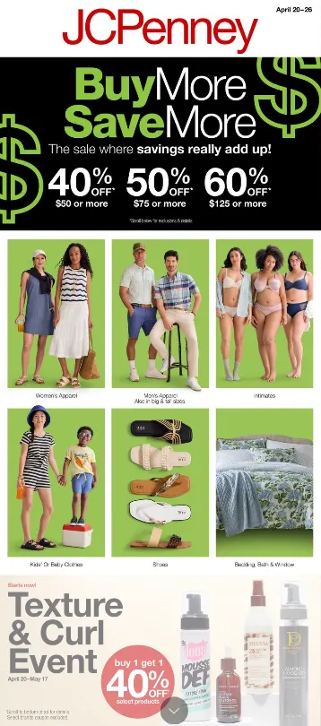 Weekly ad JCPenney Sales from April 20 to April 26 2026 - Page 