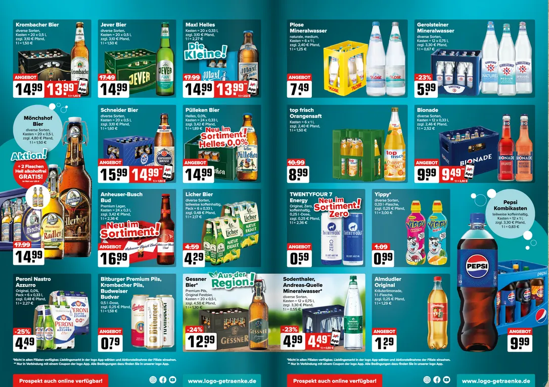 Logo Getränkemarkt Prospekte von 20. April bis 25. April 2026 - Prospekt seite 2