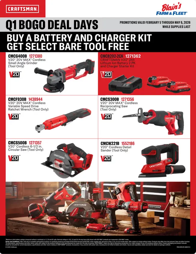 Weekly ad Blain's Farm & Fleet Sales from February 5 to May 6 2026 - Page 