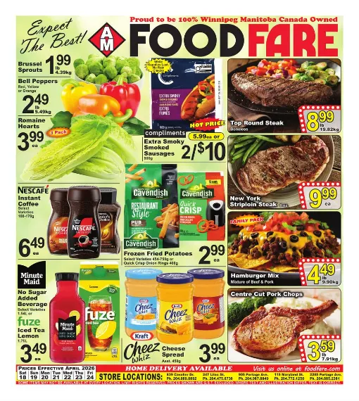 Food Fare Sales from April 18 to April 24 2026 - flyer page 