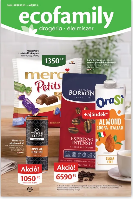 Katalógus  EcoFamily április 20.-tól május 3.-ig 2026. - Oldal 1