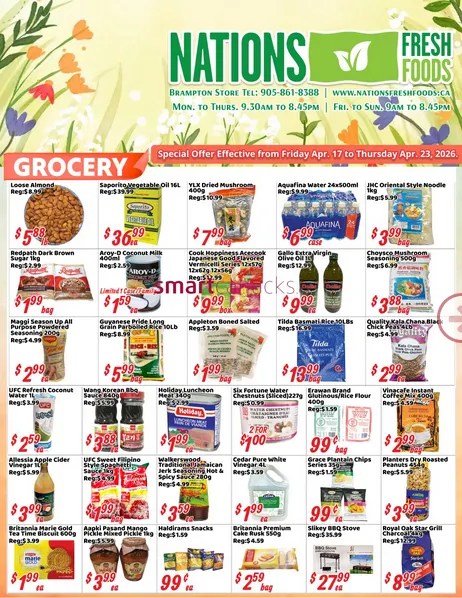  Nations Fresh Foods Sales from April 17 to April 23 2026 - flyer page 1