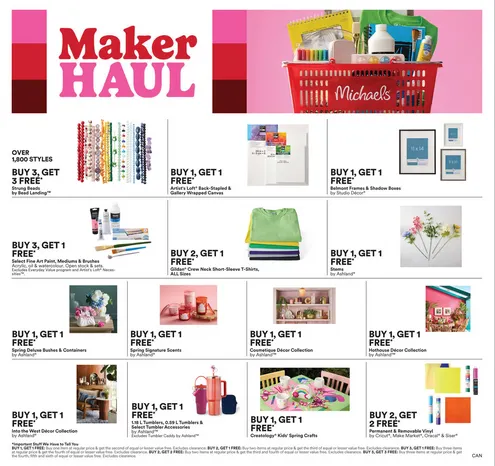Michaels Sales from April 17 to April 23 2026 - flyer page 2
