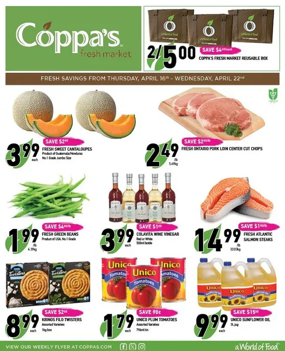 Coppas Fresh Market  Sales from April 18 to April 22 2026 - flyer page 