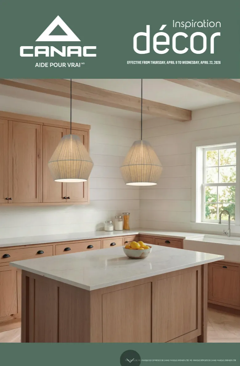 Canac Sales from April 9 to April 22 2026 - flyer page 1