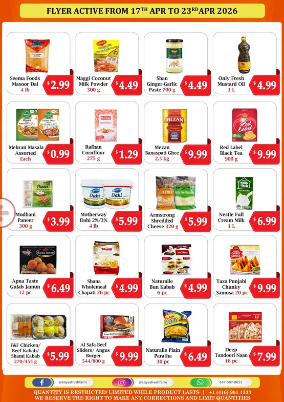  Atiya's Fresh Farm Sales from April 17 to April 23 2026 - flyer page 2