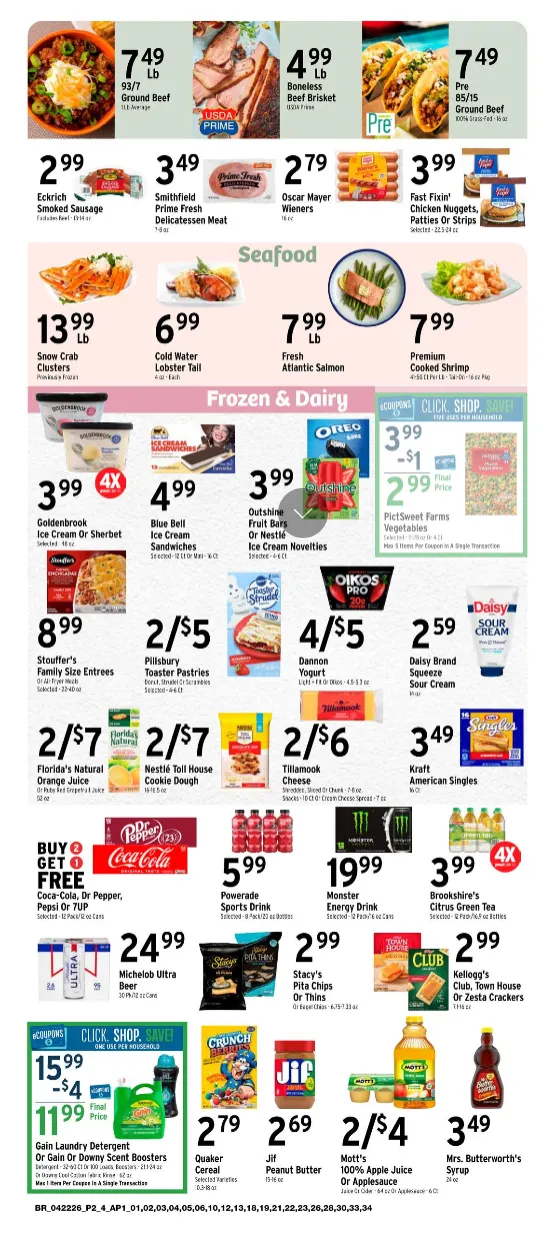 Weekly ad Brookshires Sales from April 22 to April 28 2026 - Page 4