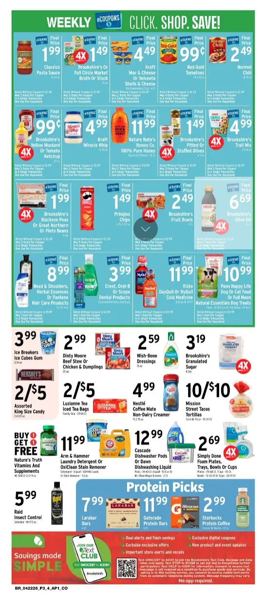 Weekly ad Brookshires Sales from April 22 to April 28 2026 - Page 3