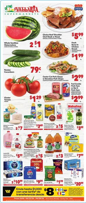 Weekly ad  Vallarta Sales from April 22 to April 28 2026 - Page 