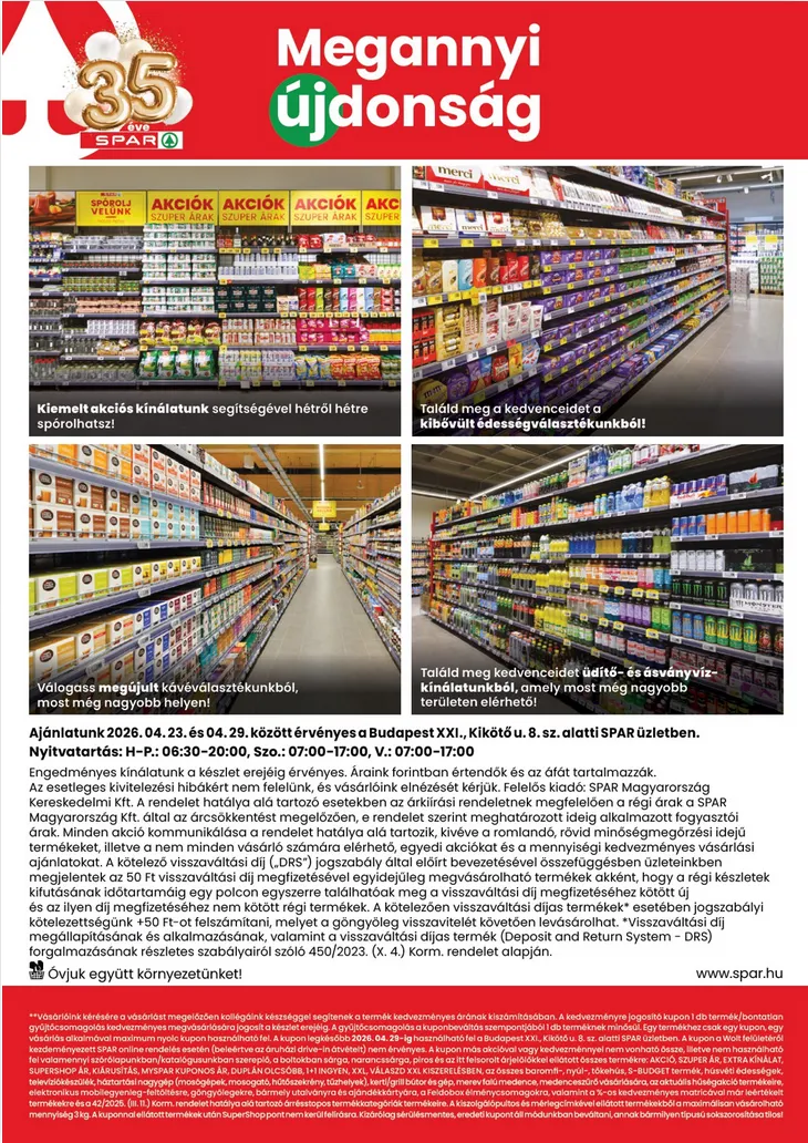 Katalógus SPAR  április 23.-tól április 29.-ig 2026. - Oldal 2
