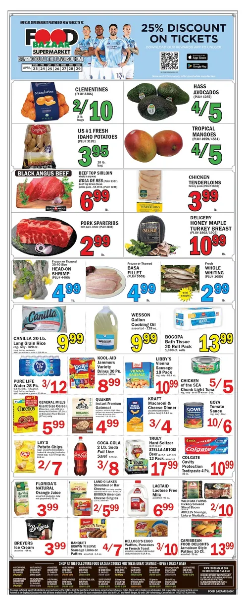 Weekly ad Food Bazaar Sales from April 23 to April 29 2026 - Page 