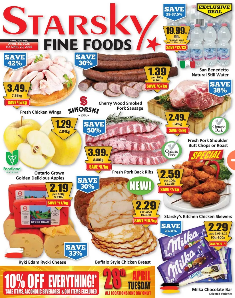 Starsky Sales from April 23 to April 29 2026 - flyer page 1