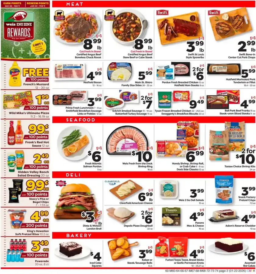 Weekly promotion Weis Sales spanning from April 22 to April 28 2026 - Page 4 for Catalogue 365