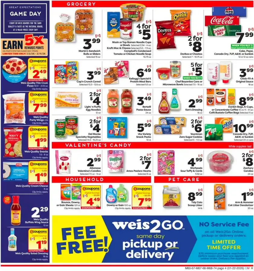 Weekly promotion Weis Sales spanning from April 22 to April 28 2026 - Page 2 for Catalogue 365