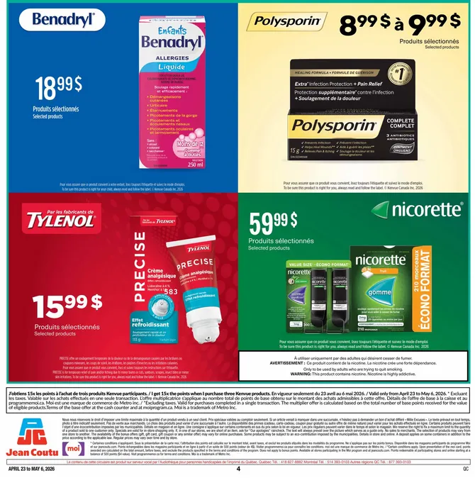 Jean Coutu Sales from April 23 to May 6 2026 - flyer page 6