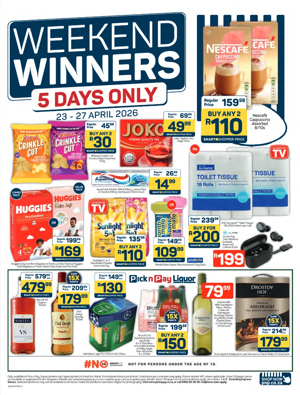 Pick n Pay Sales from 23 April to 27 April 2026 - Catalogue Page 2