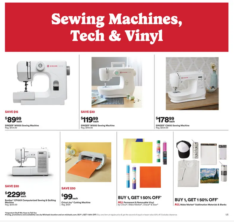 Weekly promotion Michaels Sales spanning from April 19 to April 25 2026 - Page 7 for Catalogue 365
