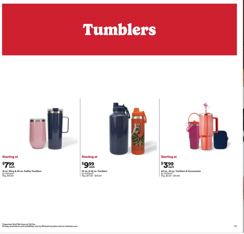 Weekly promotion Michaels Sales spanning from April 19 to April 25 2026 - Page 4 for Catalogue 365