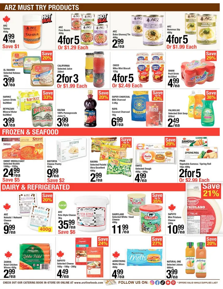 Arz Fine Foods Sales from April 24 to April 30 2026 - flyer page 4