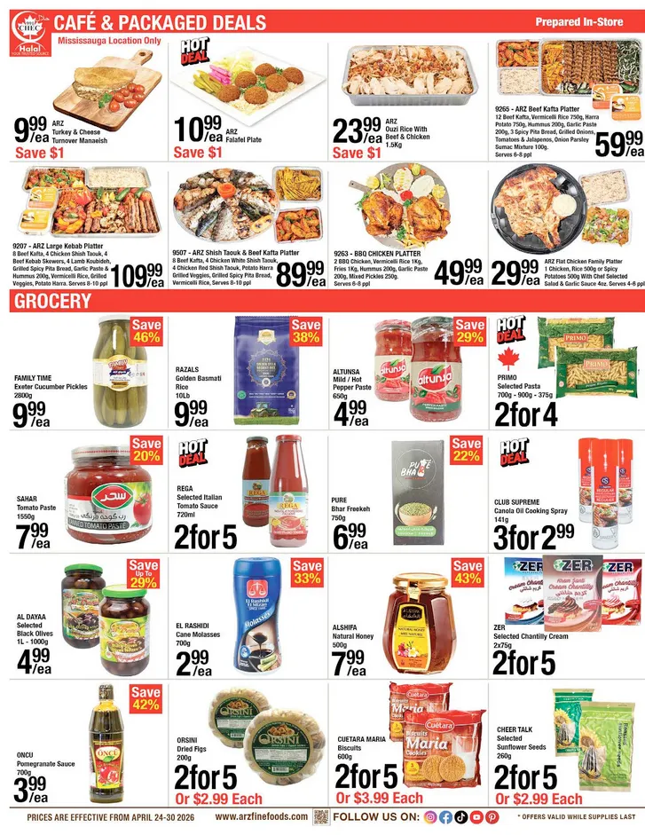 Arz Fine Foods Sales from April 24 to April 30 2026 - flyer page 2