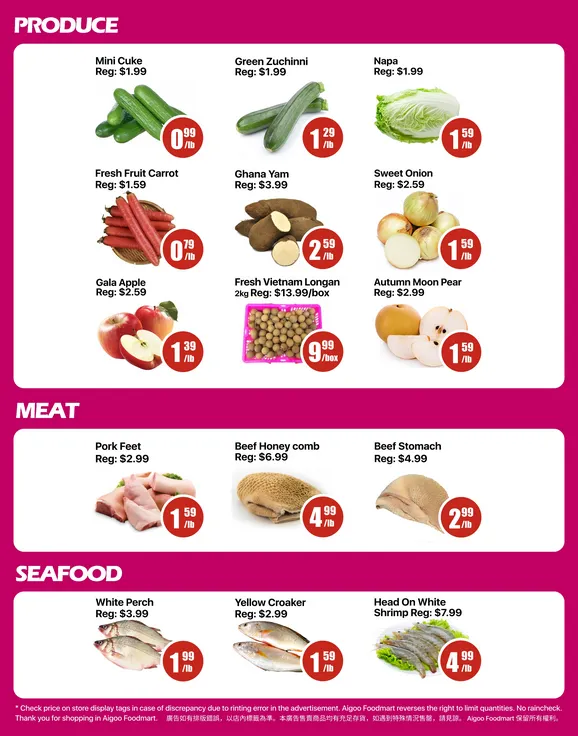 Aigoo Foodmart Sales from April 24 to April 30 2026 - flyer page 4