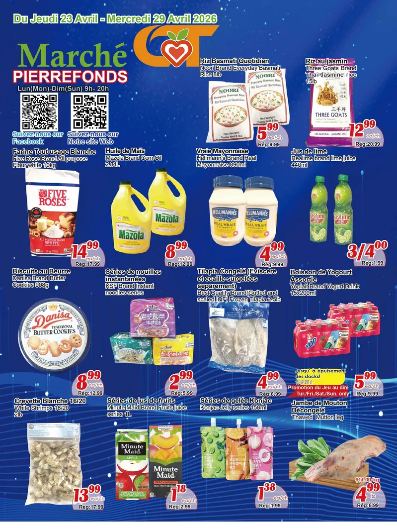 Marche C&T Sales from April 23 to April 29 2026 - flyer page 1