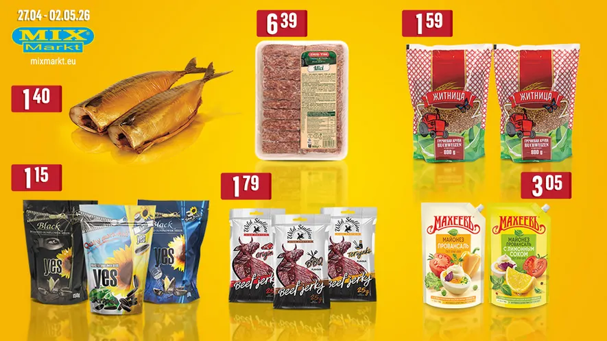  Mix Markt Angebote von 27. April bis 3. Mai 2026 - Prospekt seite 1